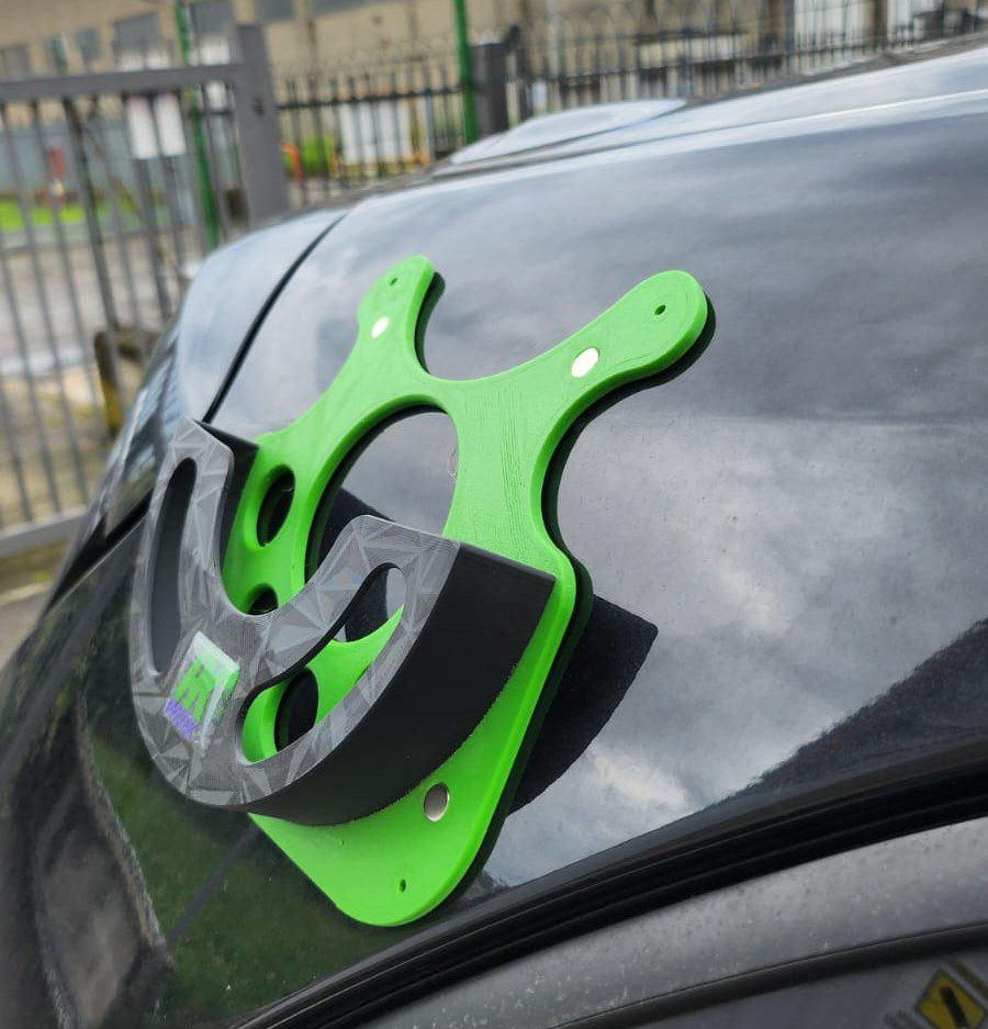 Magnetic Discholder 150mm Nero, flessibile - immagine 2